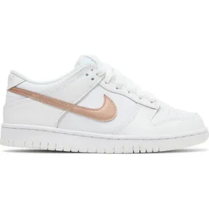Shoes Nike Nike Dunk Low 'White Metallic Red Bronze' GS