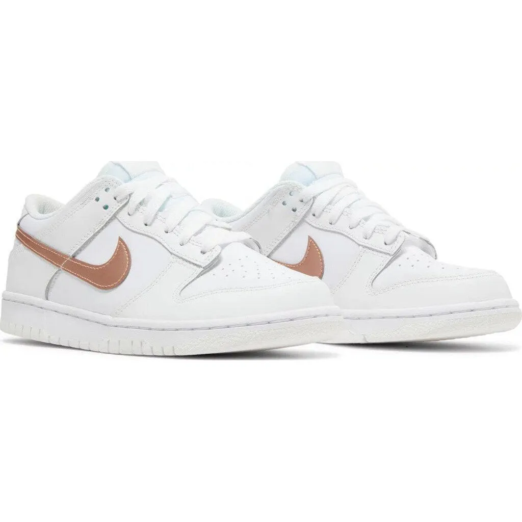 Shoes Nike Nike Dunk Low 'White Metallic Red Bronze' GS