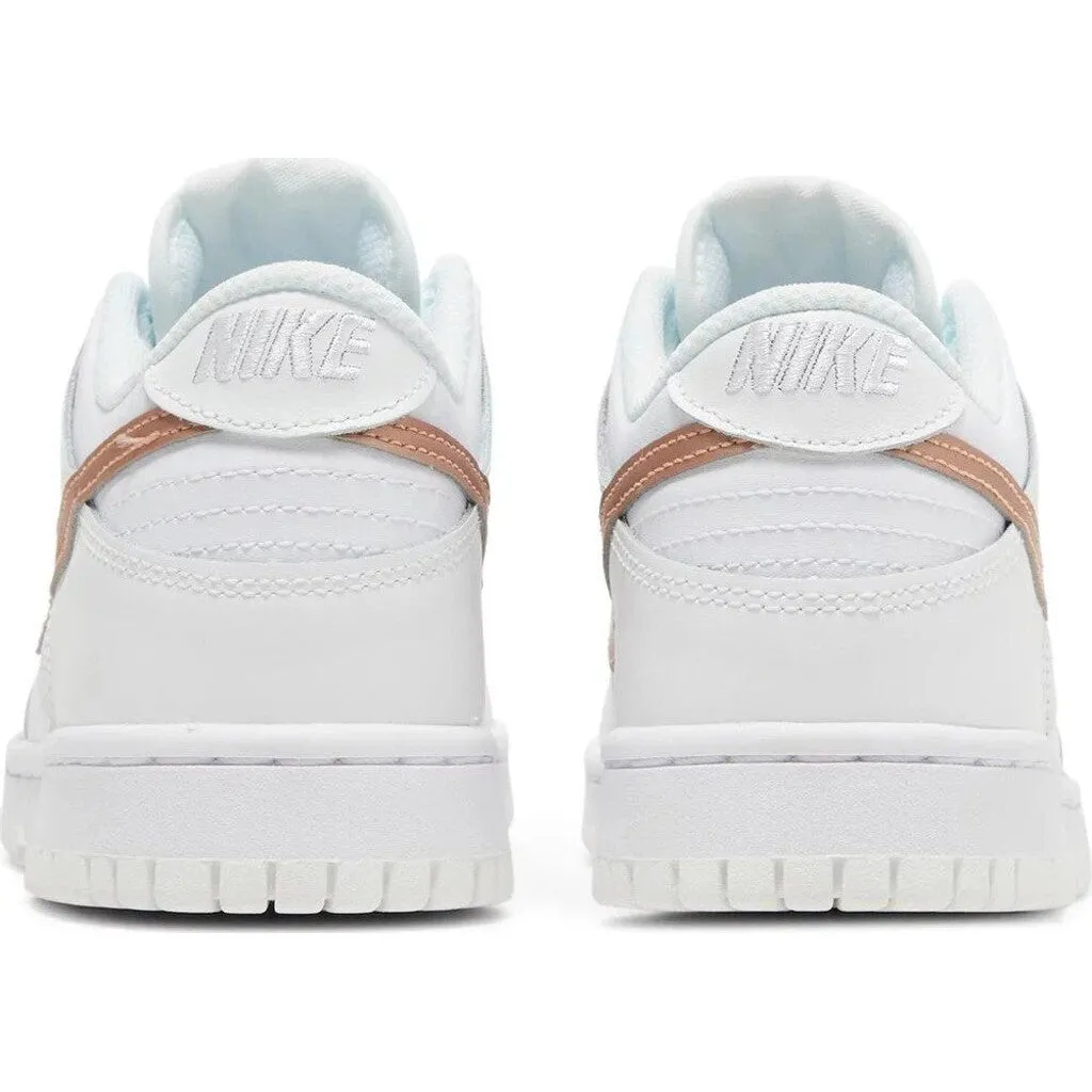 Shoes Nike Nike Dunk Low 'White Metallic Red Bronze' GS