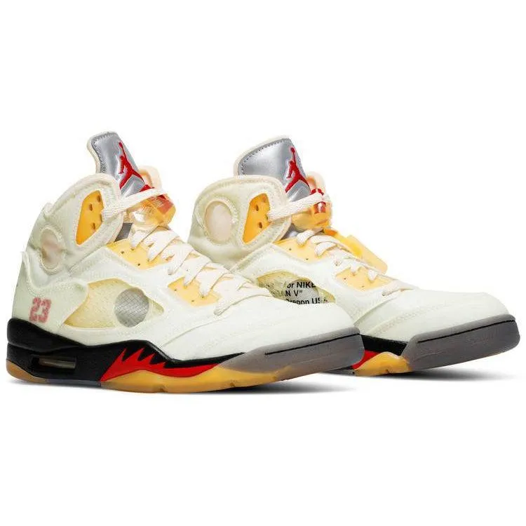 Shoes Nike Nike Off-White x Air Jordan 5 SP Sail