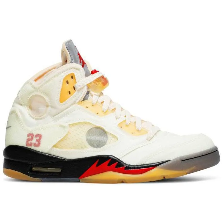 Shoes Nike Nike Off-White x Air Jordan 5 SP Sail