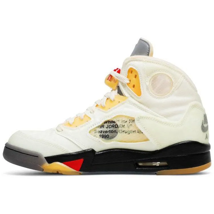 Shoes Nike Nike Off-White x Air Jordan 5 SP Sail