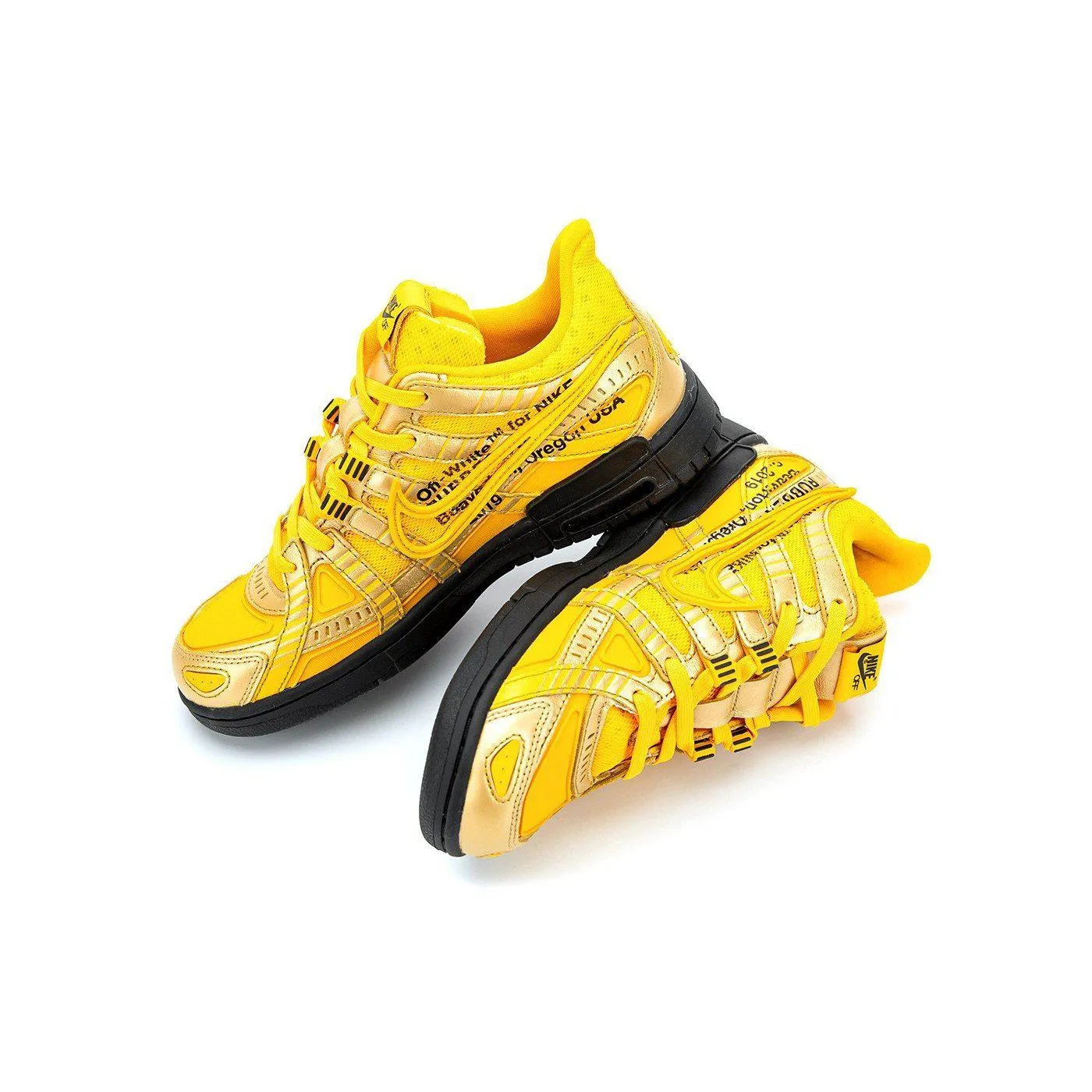 Shoes Nike Nike Off-White x Air Rubber Dunk 'University Gold'
