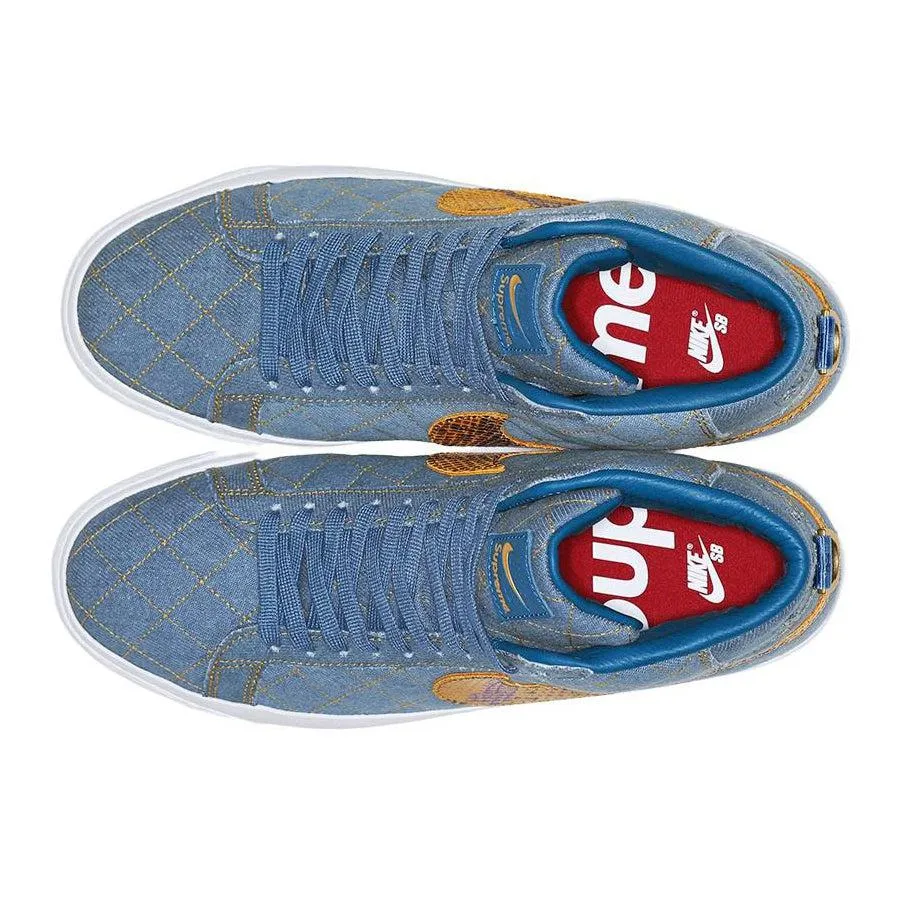 Shoes Nike Supreme? x Zoom Blazer Mid QS SB 'Denim'