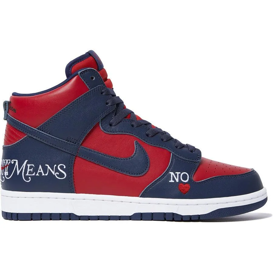 Shoes Nike Supreme?/Nike? SB Dunk High (Blue)