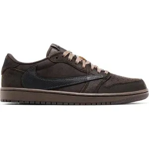 Shoes Nike Travis Scott x Air Jordan 1 Retro Low OG SP 'Velvet Brown'