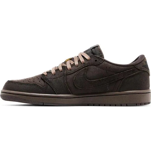 Shoes Nike Travis Scott x Air Jordan 1 Retro Low OG SP 'Velvet Brown'