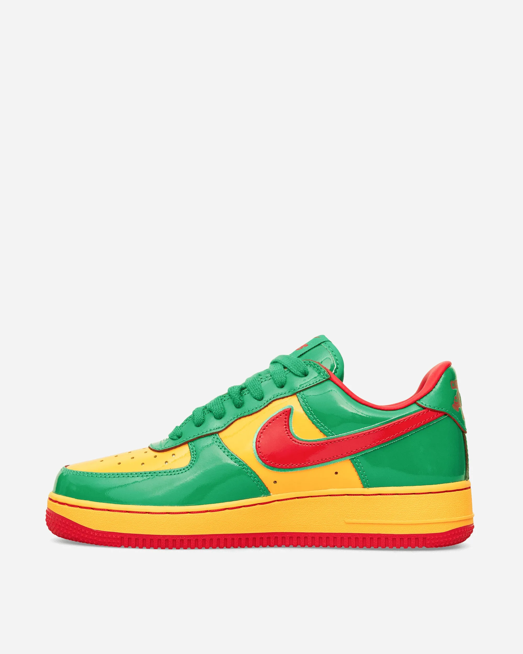 Us Force 1 Sneakers Lucky Green / Mystic Red