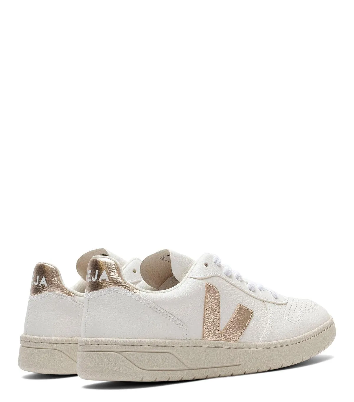 Veja Women's V-10 White Gold
