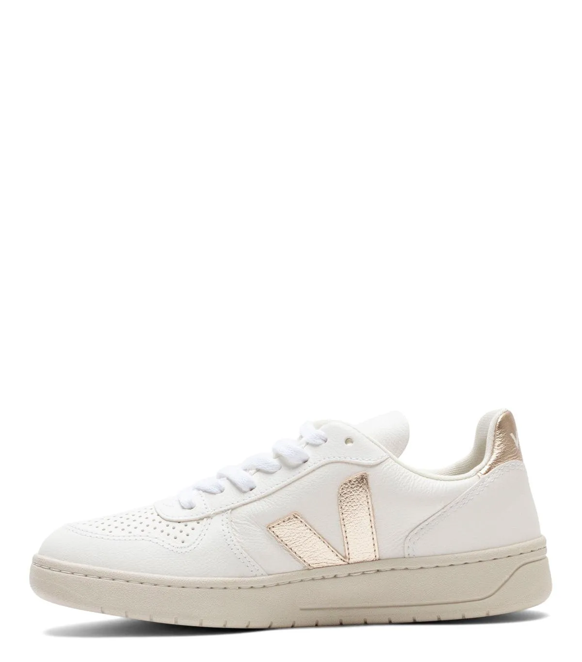 Veja Women's V-10 White Gold