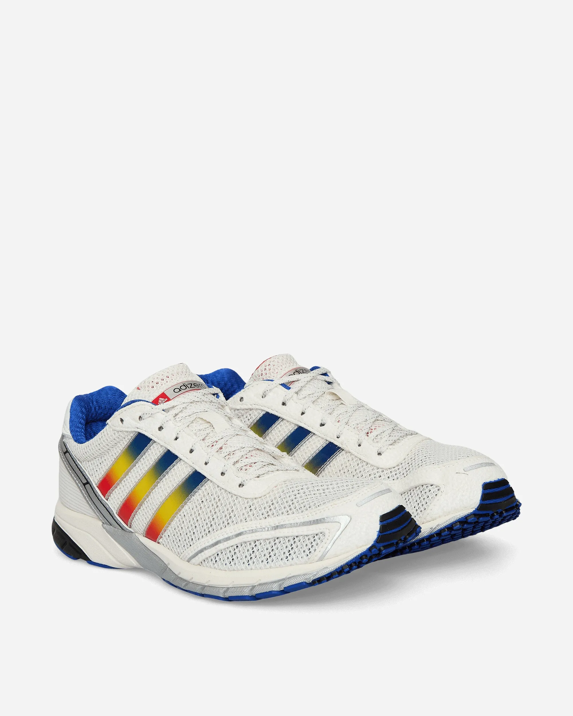 Women's Adizero Adios OG Sneakers Core White / Royal Blue / Yellow