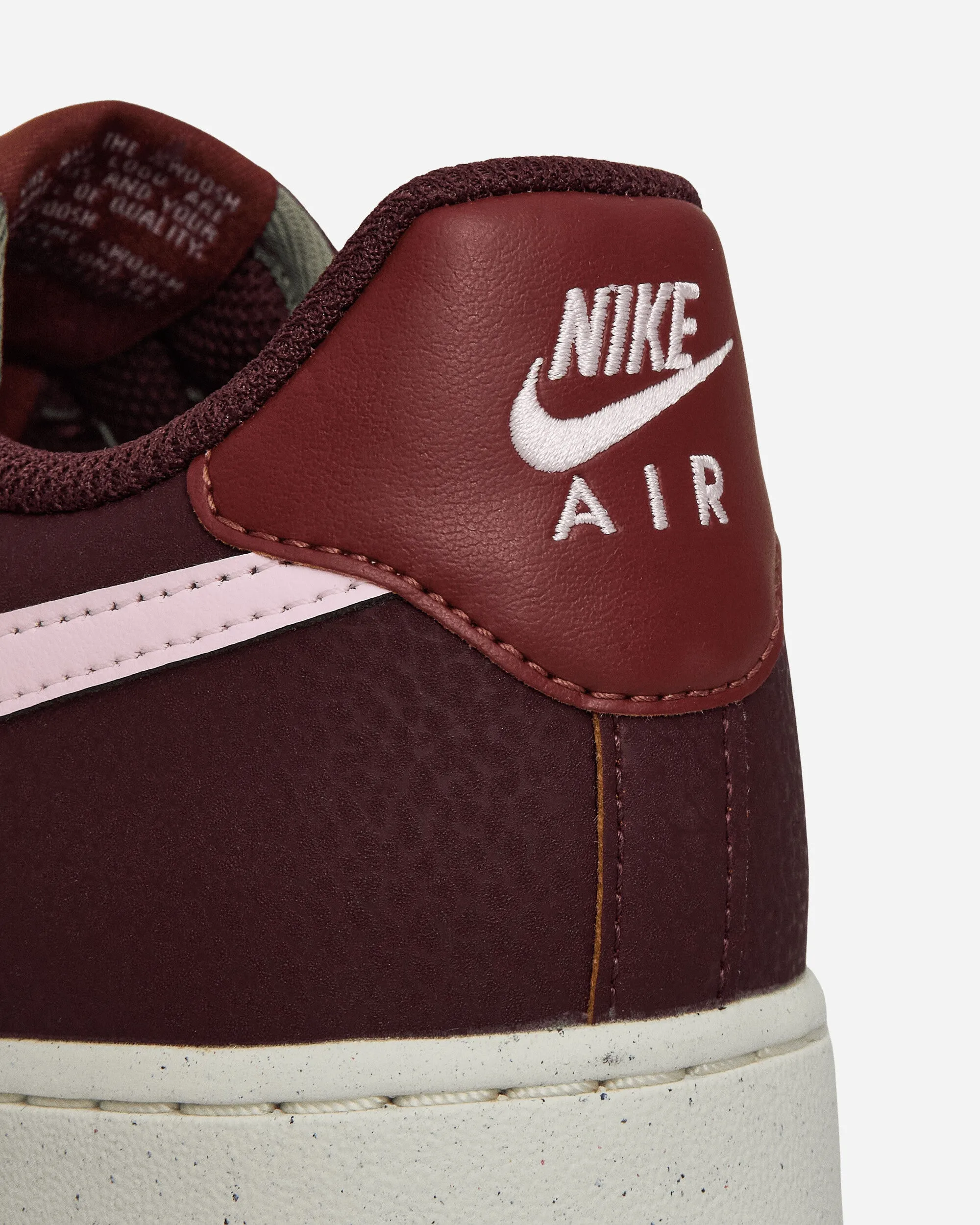 Women's Air Force 1 '07 Next Nature Sneakers Burgundy Crush / Pink Foam