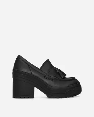 Women's Chuck 70 De Luxe Platform Heel Loafers Black