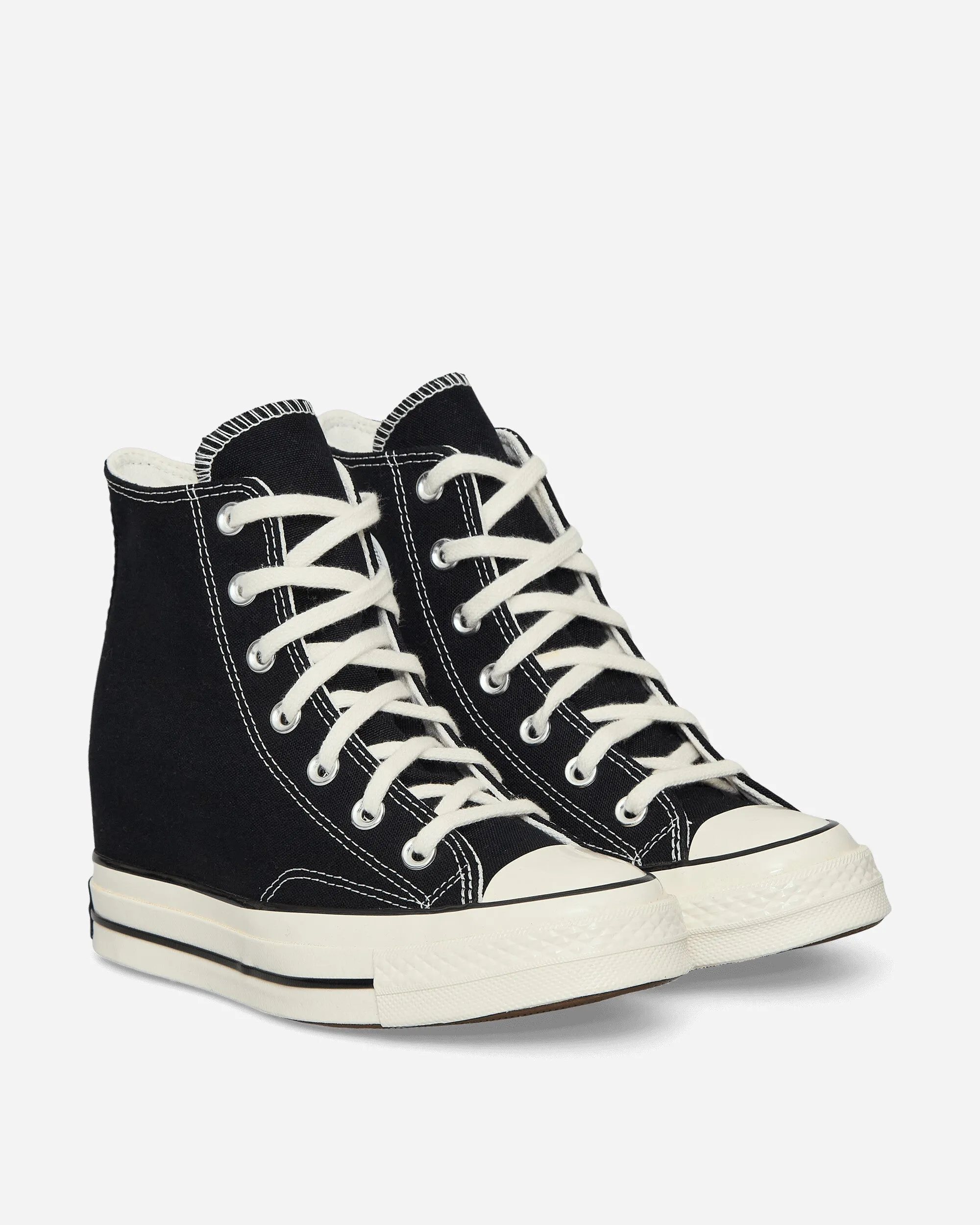 Women's Chuck 70 Wedge Platform Sneakers Black