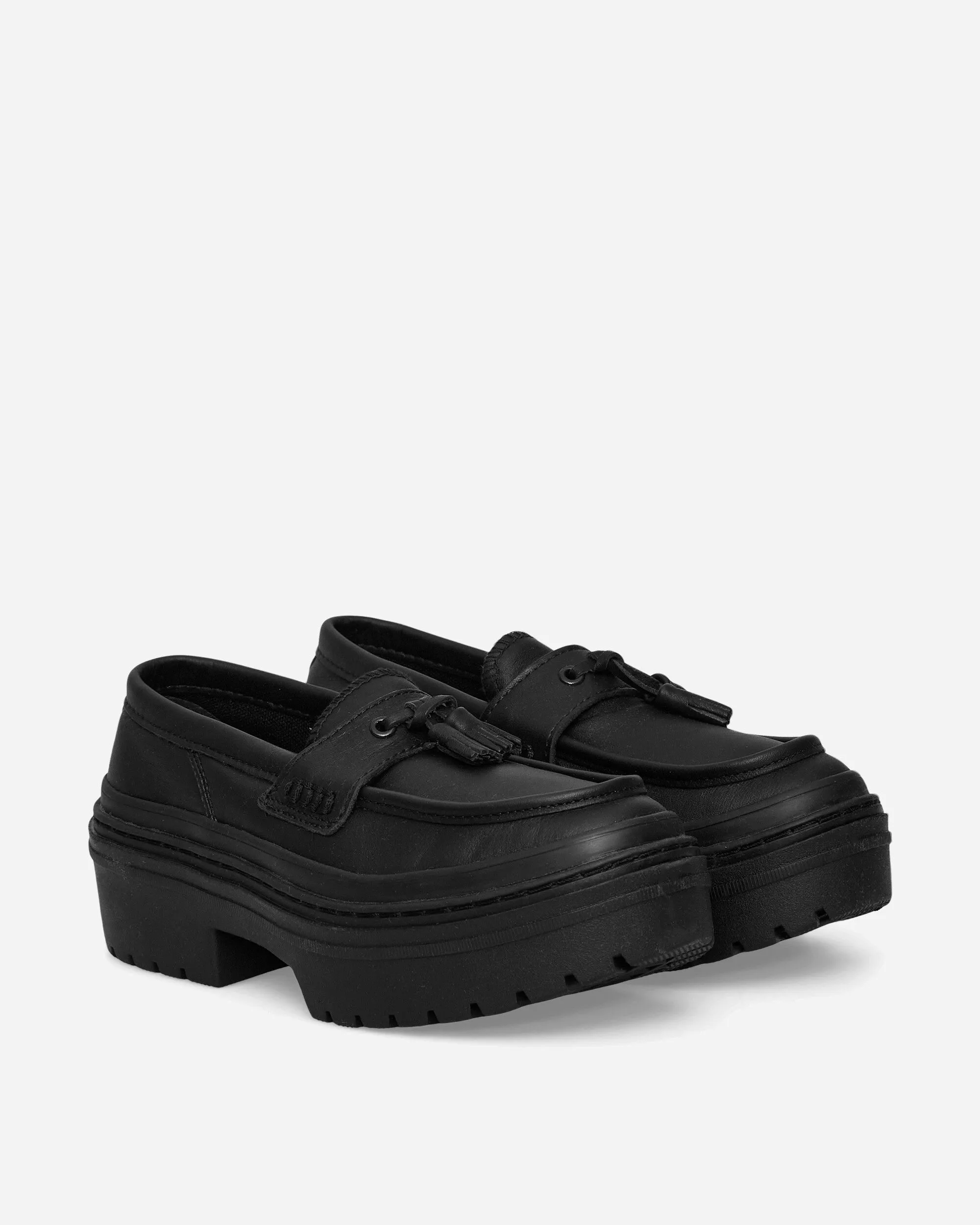 Women's Chuck Taylor All Star Lugged Heel Platform Loafers Black