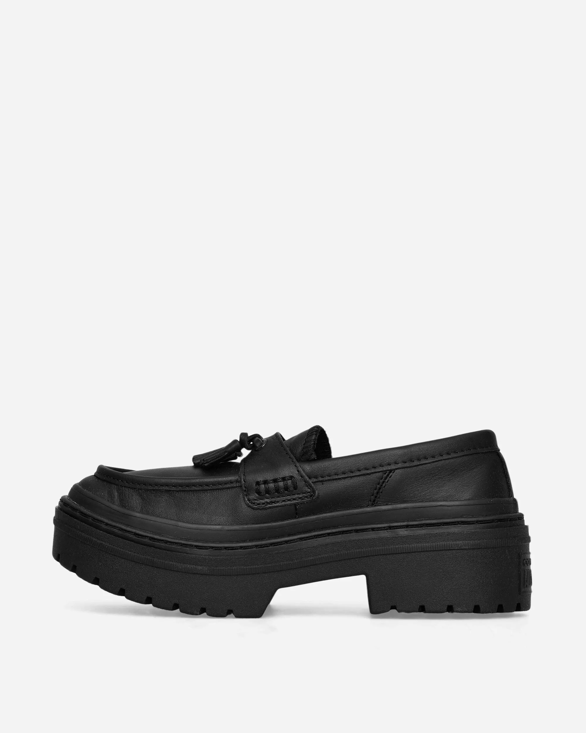 Women's Chuck Taylor All Star Lugged Heel Platform Loafers Black