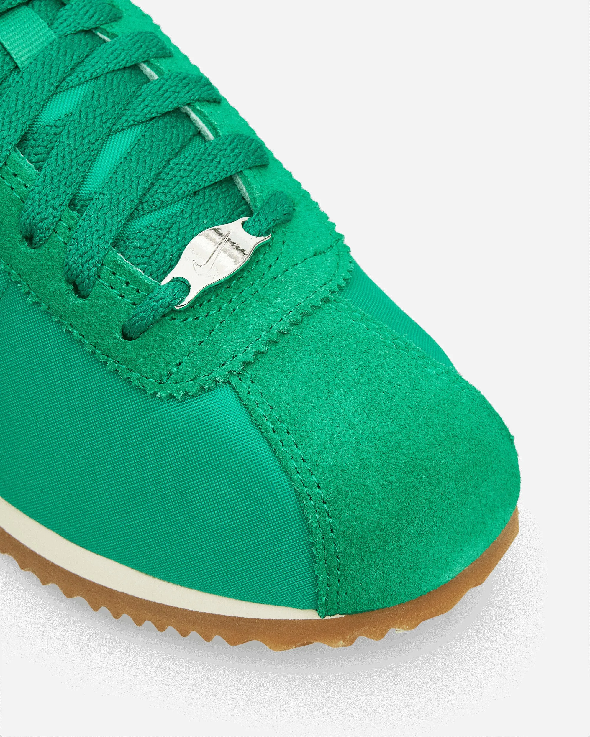 Women's Cortez Textile Sneakers Stadium Green / Coconut Milk