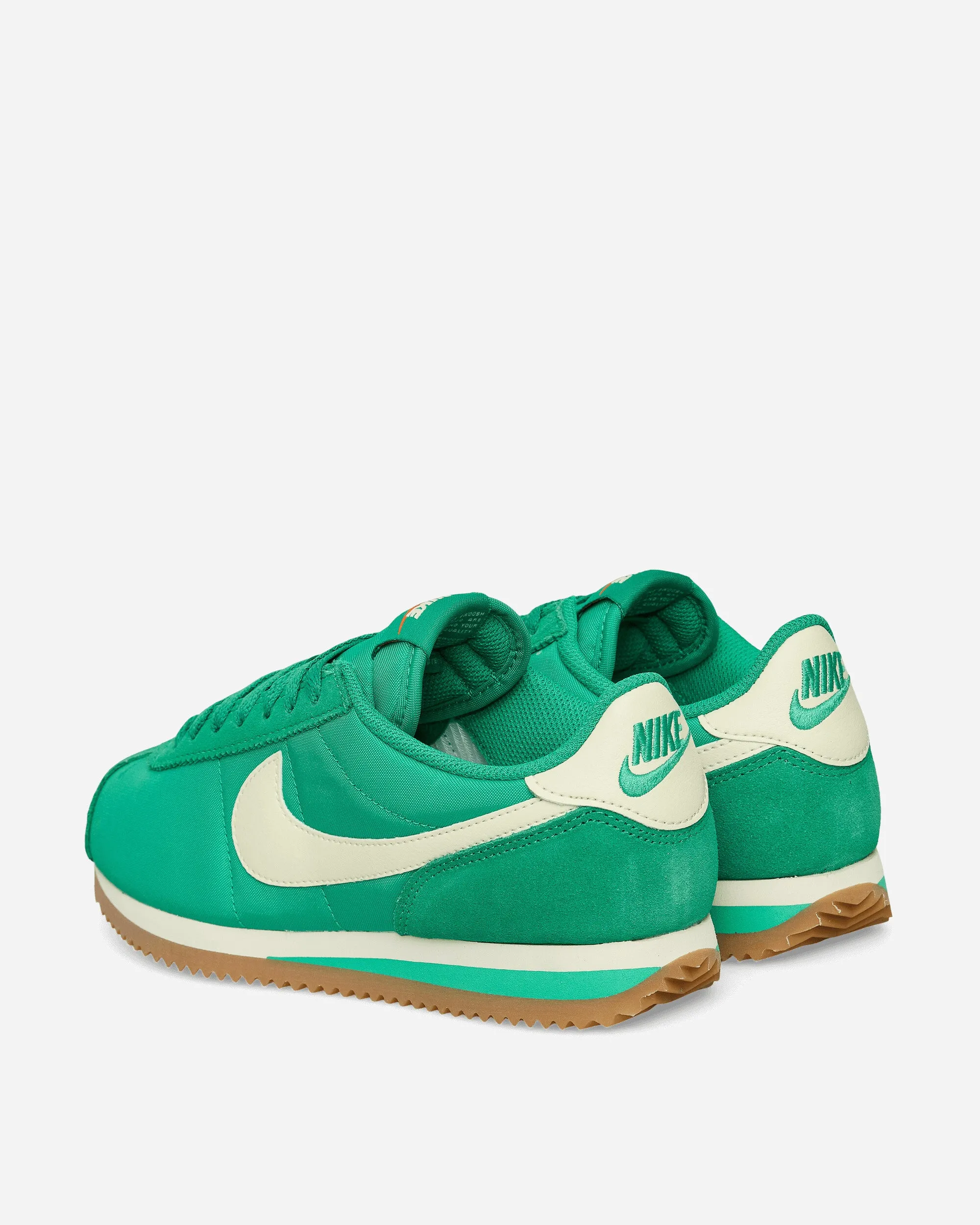 Women's Cortez Textile Sneakers Stadium Green / Coconut Milk
