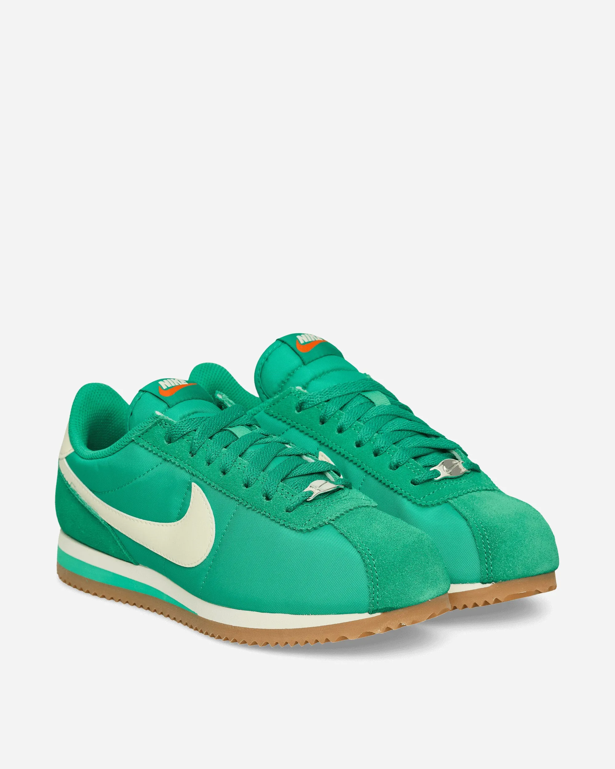 Women's Cortez Textile Sneakers Stadium Green / Coconut Milk