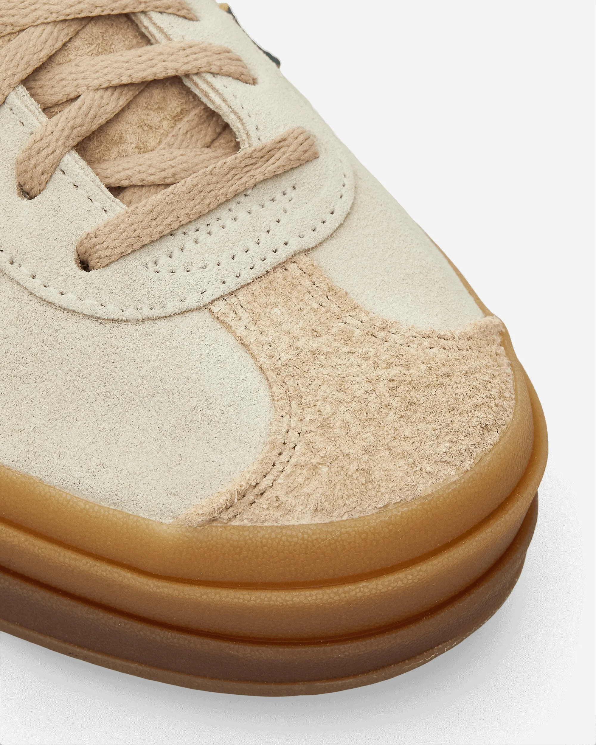 Women's Gazelle Bold Sneakers Cream White / Collegiate Green