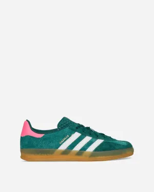 Women's Gazelle Indoor Sneakers Collegiate Green / Cloud White / Lucid Pink