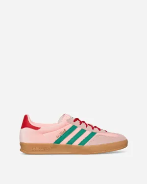 Women's Gazelle Indoor Sneakers Glow Pink / Court Green
