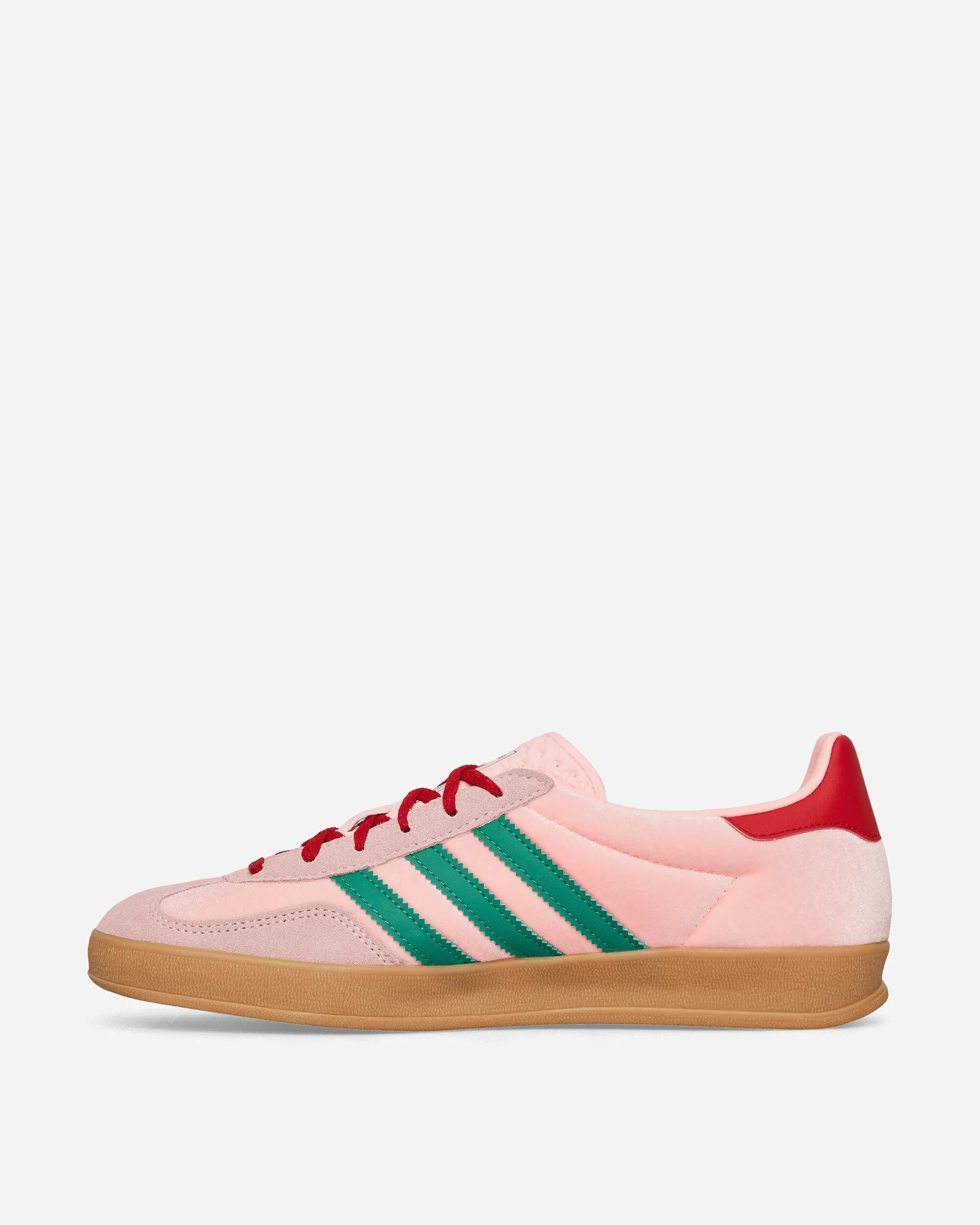 Women's Gazelle Indoor Sneakers Glow Pink / Court Green