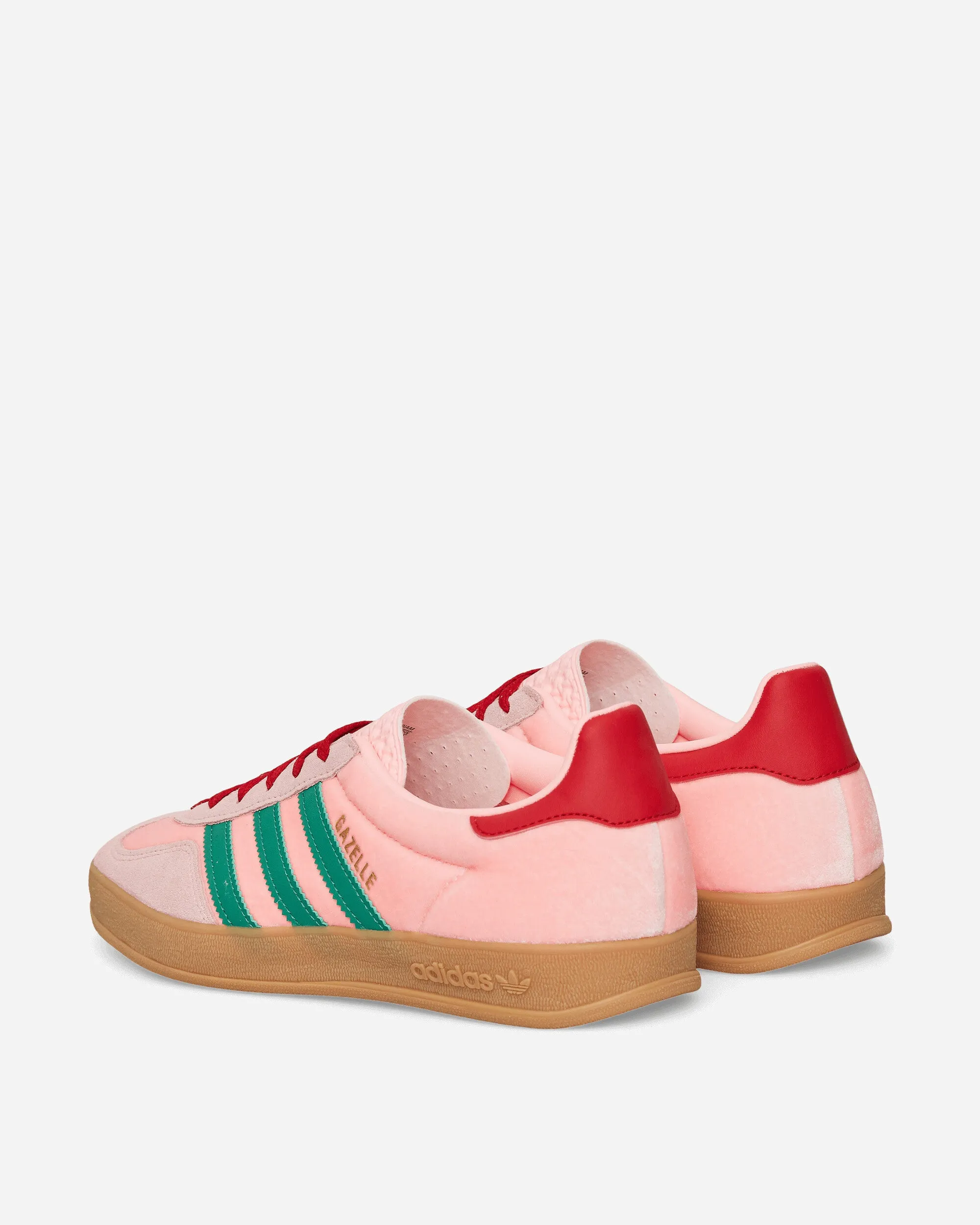 Women's Gazelle Indoor Sneakers Glow Pink / Court Green