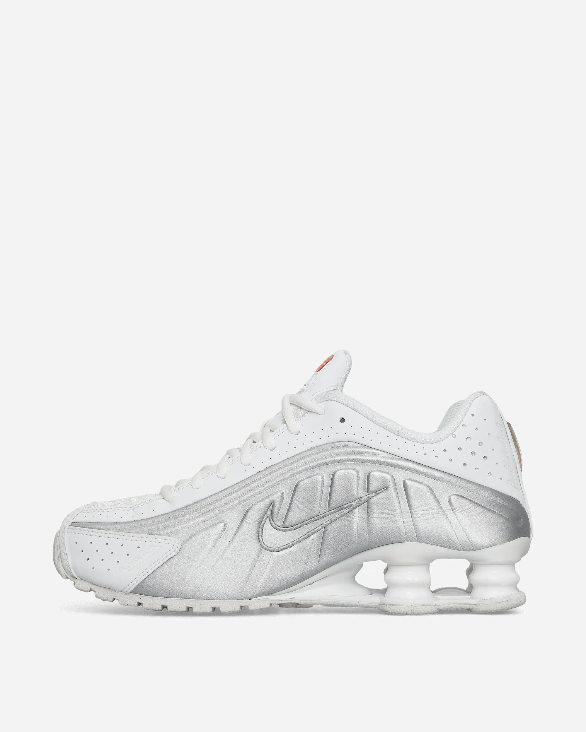 Women's Shox R4 Sneakers White / Metallic Silver